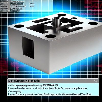 Πολλαπλής χρήσης χοιρινό καλούπι 900×900×450 Μικροδομή από κράμα σιδήρου-ανθρακούχου για διαφορετικές χρήσεις