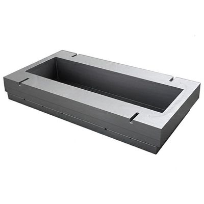 Ανθεκτικό στη διάβρωση χυτοσίδηρο μούχλα για εφαρμογές υψηλής θερμοκρασίας 1500*1500*150 διαστάσεις